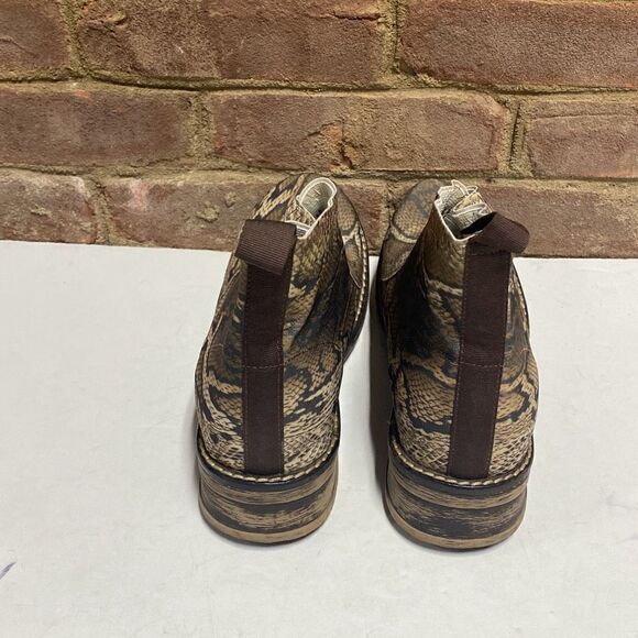Charleston Shoe Co Python Liberty Boot Size 10 - Picture 5 of 9